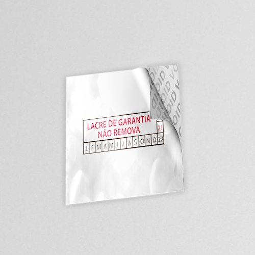Etiqueta Lacre de Garantia VOID