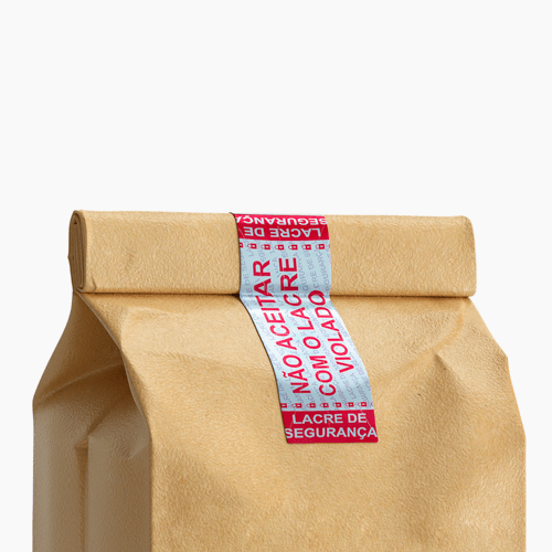 Adesivo Lacre de Segurança Delivery Personalizado