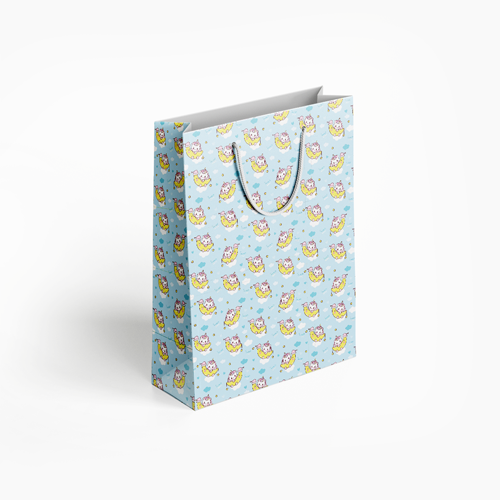 Sacola de Papel a Pronta Entrega Unicórnio