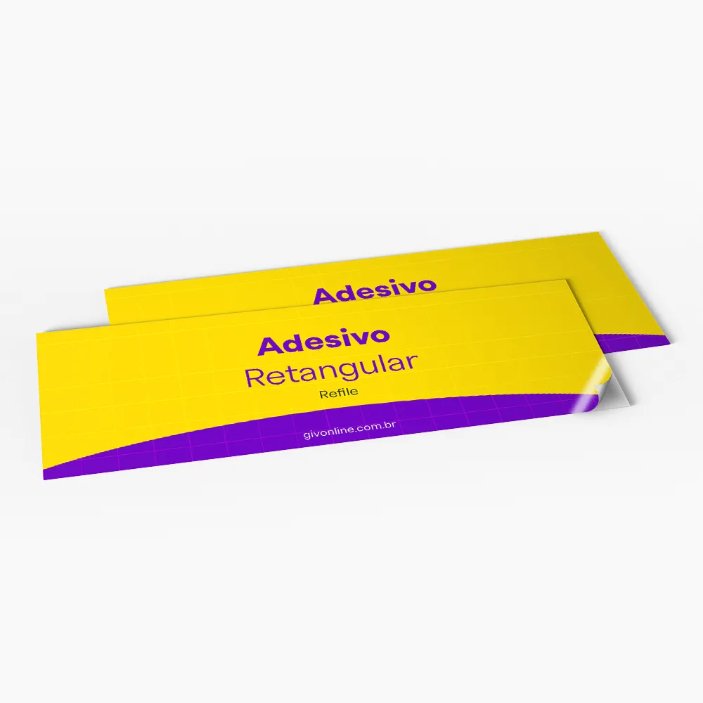 Adesivo Retangular