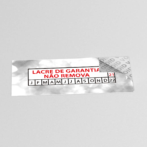Etiqueta Lacre de Garantia VOID