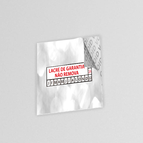 Etiqueta Lacre de Garantia VOID