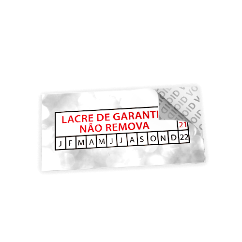 Etiqueta Lacre de Garantia VOID