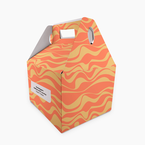 Embalagem Maleta Kit Lanche Delivery