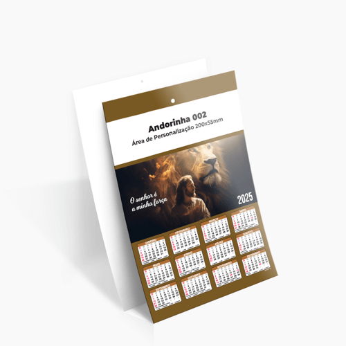 Folhinha 2025 para Personalizar