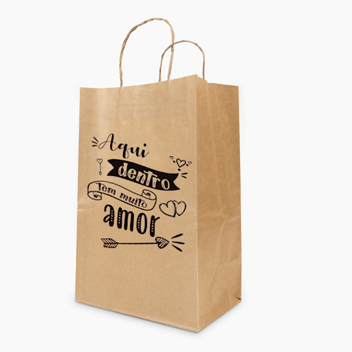 Sacola Kraft para Delivery