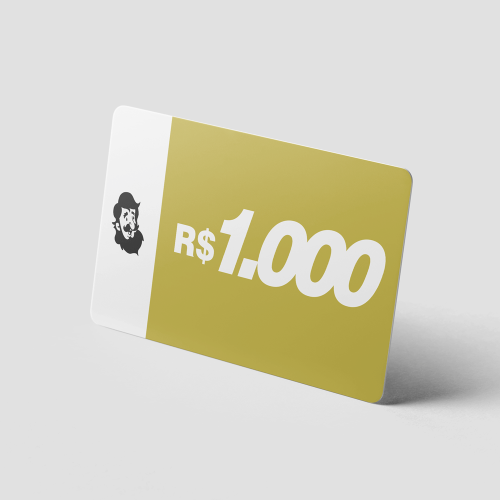 Crédito Pré-Pago R$ 1000,00