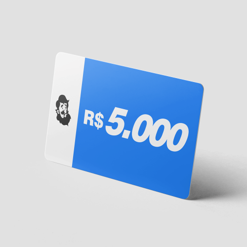 Crédito Pré-Pago R$ 5000,00