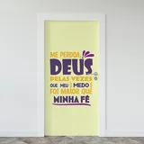 Adesivo para Porta de Vidro