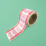 Adesivo Lacre de Segurança Delivery Modelo Padrão
