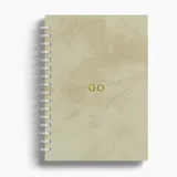 Agenda Premium Diária Ceramic Ouro