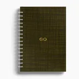 Agenda Premium Semanal Linho Marrom