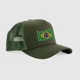 Boné Aba Curva Trucker Personalizado