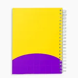 Caderno Capa Flexível Sem Pautas 48fls