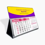 Calendário de Mesa PVC