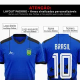 Camisa Brasil Personalizada