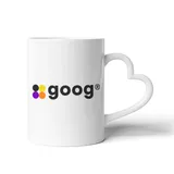 Caneca Branca Alça Coração