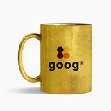 Caneca Glitter Dourado