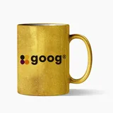 Caneca Glitter Dourado
