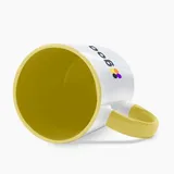 Caneca Interior e Alça Amarelo