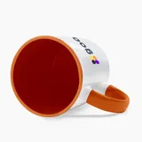 Caneca Interior e Alça Laranja
