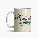 Caneca Personalizada Dia dos Avós Modelo 1