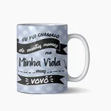 Caneca Personalizada Dia dos Avós Modelo 2