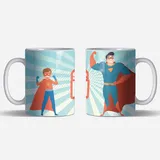 Caneca Personalizada Dia dos Pais Modelo 1