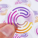 Cartela Adesivo Resinado Personalizado A4