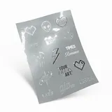 Cartela DTF UV A4
