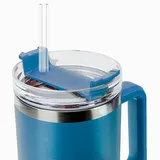 Copo Quencher Térmico 1000ml com Tampa e Canudo