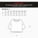 Cropped Básico Oversized