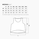 Regata Cropped Personalizada Feminino