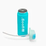 Garrafa Alumínio Com Canudo 600ml