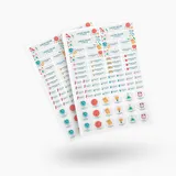 Kit de Etiquetas para Material Escolar