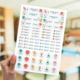 Kit de Etiquetas para Material Escolar