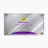 Placa Para Porta e Recepção