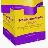Totem Quadrado 3 Peças