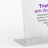 Troféu em Acrílico Personalizado