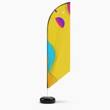 Wind Banner Completo para Piso G - Modelo Ângulo