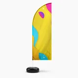 Wind Banner Completo para Piso M - Modelo Faca