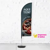Wind Banner Completo para Piso P - Modelo Faca