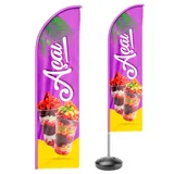 Wind Banner Completo para Piso P - Modelo Faca