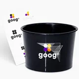 Balde de Pipoca 1500ml e 1 Folha A3 DTF-UV