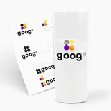 Copo Long Drink 350ml sem Tampa e 1 Folha A3 DTF-UV