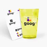 Copo Twister 550ml sem Tampa e 1 Folha A3 DTF-UV