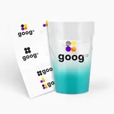 Copo Twister 550ml sem Tampa e 1 Folha A3 DTF-UV