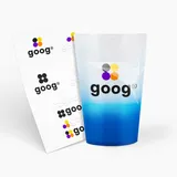 Copo Twister 550ml sem Tampa e 1 Folha A3 DTF-UV