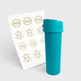 Garrafa Eco World 480ml e 1 Folha A3 DTF-UV