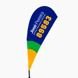 Mochila Wind Flag Completo - Modelo Gota